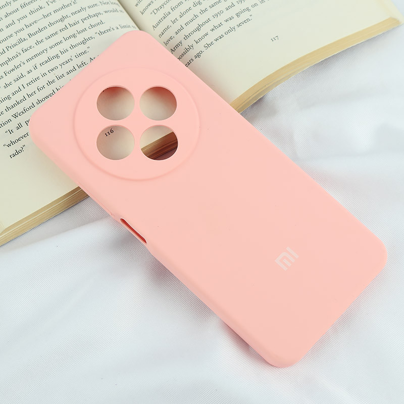 قاب سیلیکونی اصلی زیربسته شیائومی Redmi 14C / Poco C75 محافظ لنزدار