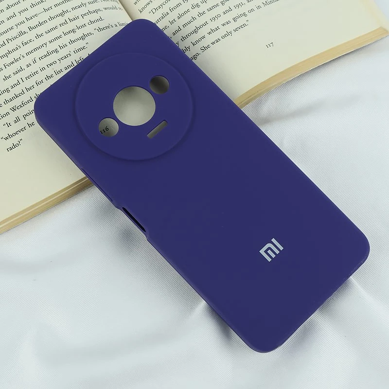 قاب سیلیکونی اصلی زیربسته شیائومی Redmi A3 / A3X محافظ لنزدار