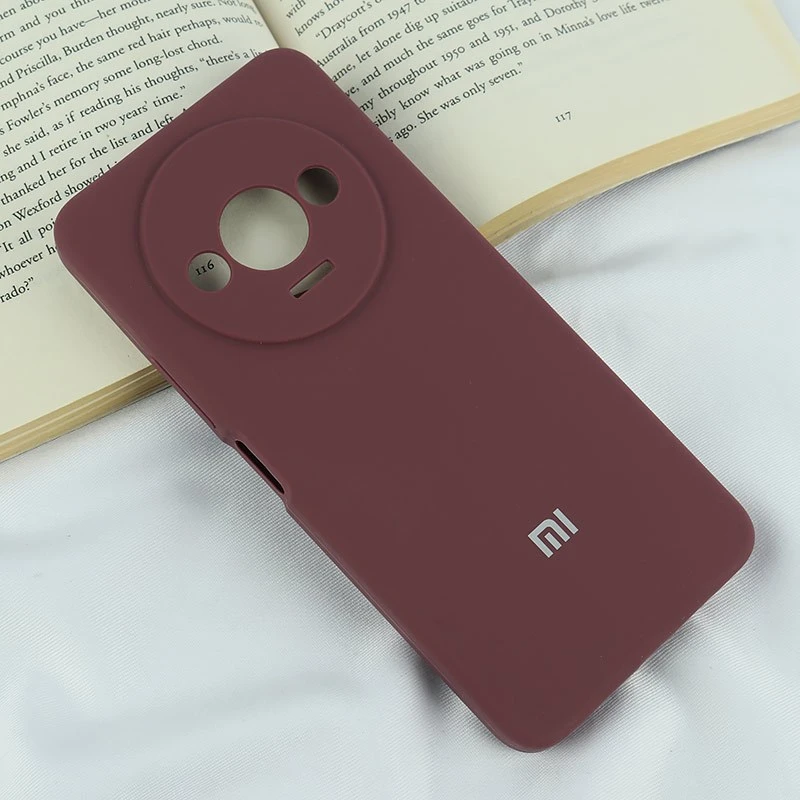 قاب سیلیکونی اصلی زیربسته شیائومی Redmi A3 / A3X محافظ لنزدار