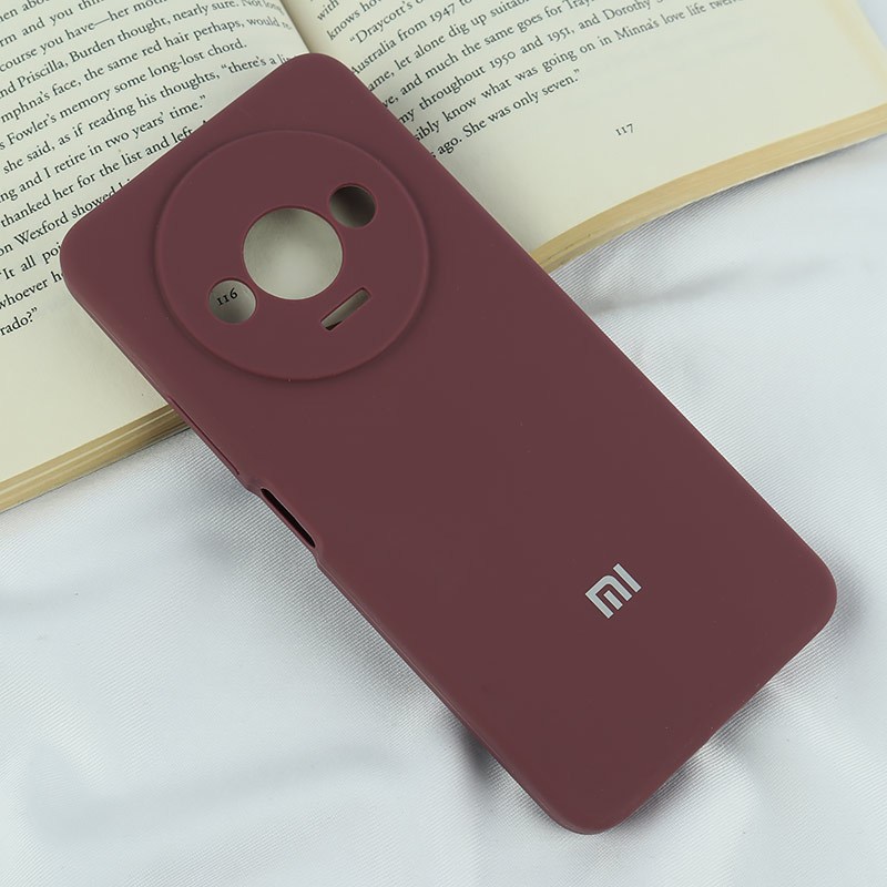 قاب سیلیکونی اصلی زیربسته شیائومی Redmi A3 / A3X محافظ لنزدار