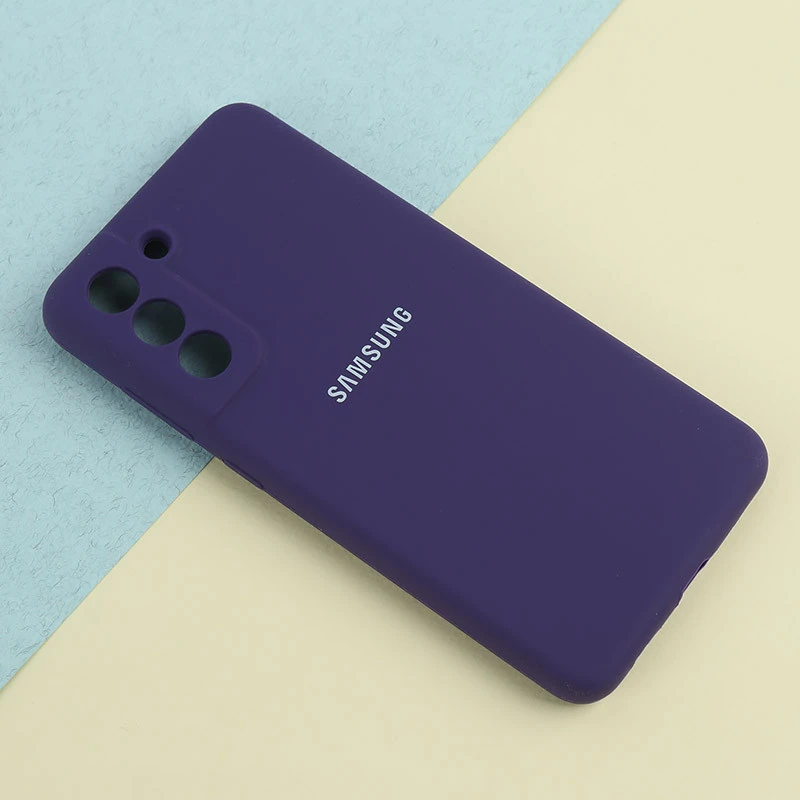 قاب سیلیکونی اصلی زیربسته سامسونگ Galaxy S21 FE 5G محافظ لنزدار