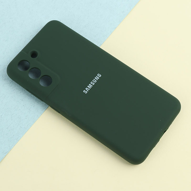 قاب سیلیکونی اصلی زیربسته سامسونگ Galaxy S21 FE 5G محافظ لنزدار
