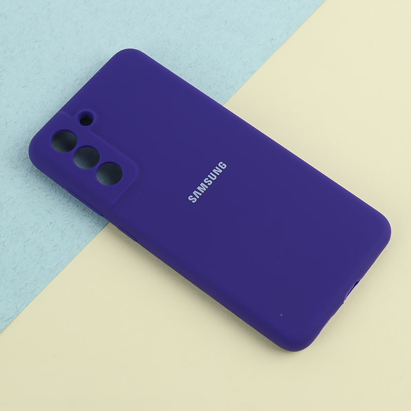 قاب سیلیکونی اصلی زیربسته سامسونگ Galaxy S21 FE 5G محافظ لنزدار