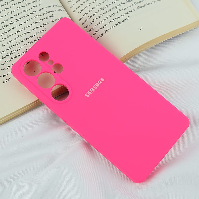 قاب سیلیکونی اصلی زیربسته سامسونگ Galaxy S25 Ultra محافظ لنزدار