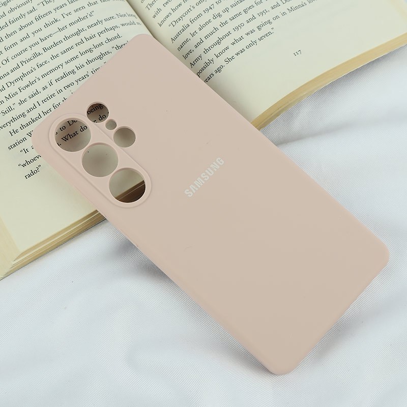 قاب سیلیکونی اصلی زیربسته سامسونگ Galaxy S25 Ultra محافظ لنزدار