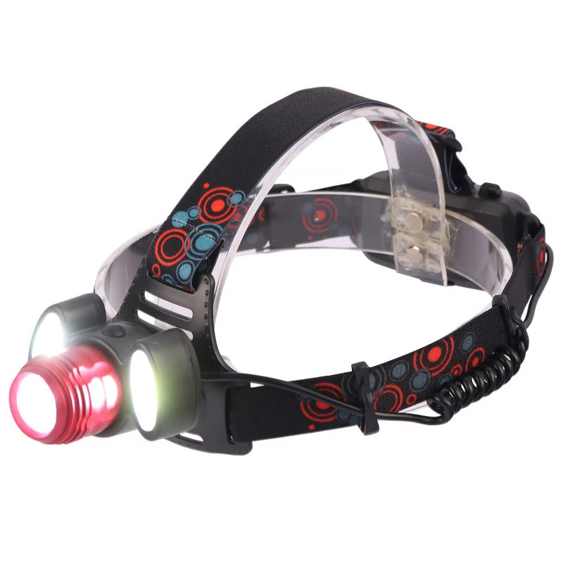 چراغ قوه پیشانی هدلایت شارژی LED Headlight کد 2