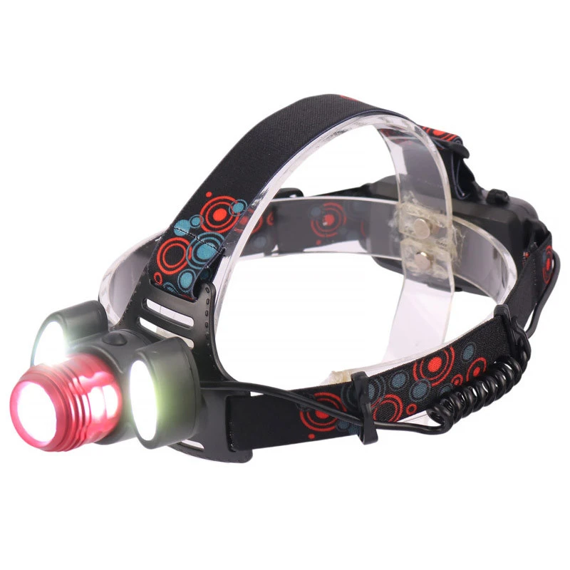چراغ قوه پیشانی هدلایت شارژی LED Headlight کد 2