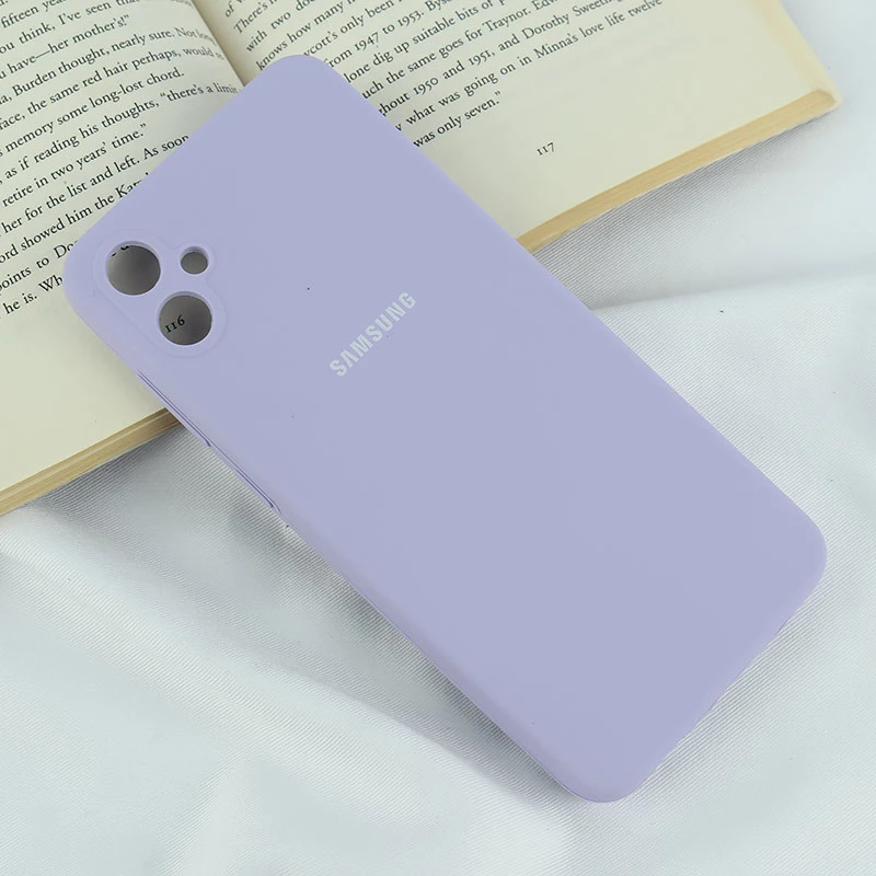 قاب سیلیکونی اصلی زیربسته سامسونگ Galaxy A05 محافظ لنزدار