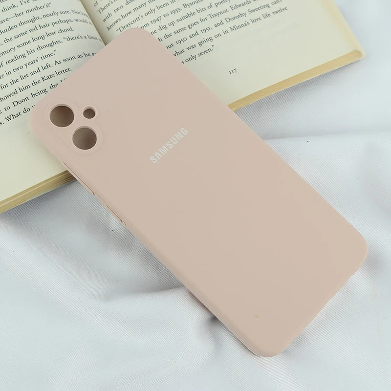 قاب سیلیکونی اصلی زیربسته سامسونگ Galaxy A05 محافظ لنزدار