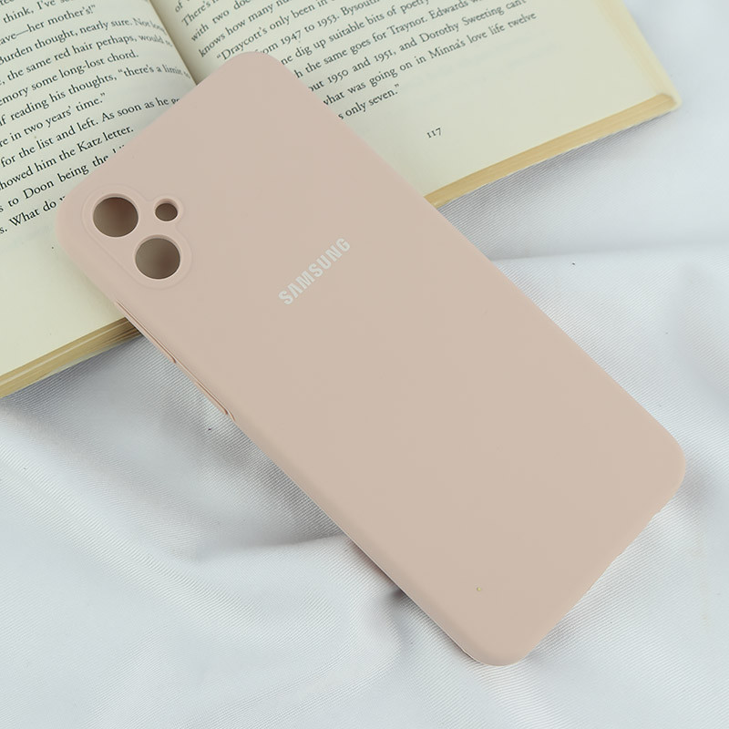 قاب سیلیکونی اصلی زیربسته سامسونگ Galaxy A05 محافظ لنزدار