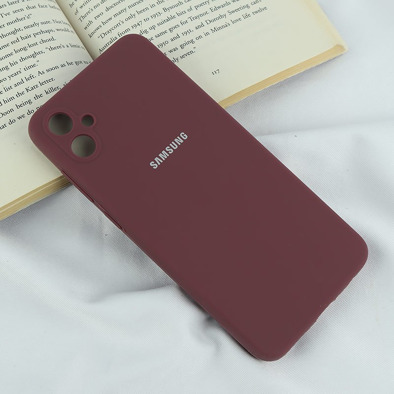 قاب سیلیکونی اصلی زیربسته سامسونگ Galaxy A05 محافظ لنزدار