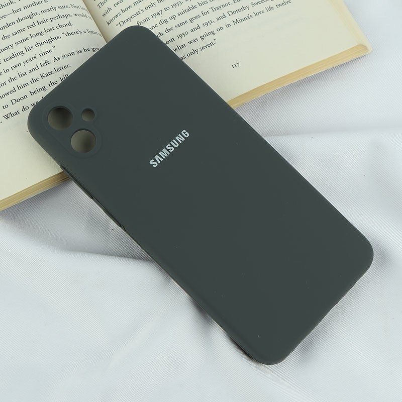 قاب سیلیکونی اصلی زیربسته سامسونگ Galaxy A05 محافظ لنزدار