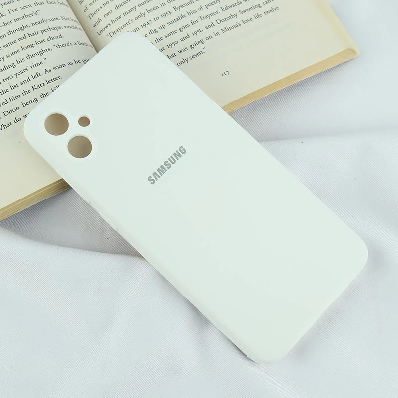 قاب سیلیکونی اصلی زیربسته سامسونگ Galaxy A05 محافظ لنزدار
