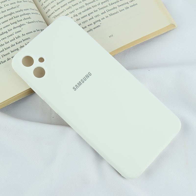 قاب سیلیکونی اصلی زیربسته سامسونگ Galaxy A05 محافظ لنزدار