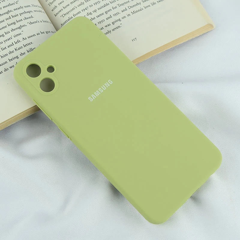 قاب سیلیکونی اصلی زیربسته سامسونگ Galaxy A05 محافظ لنزدار