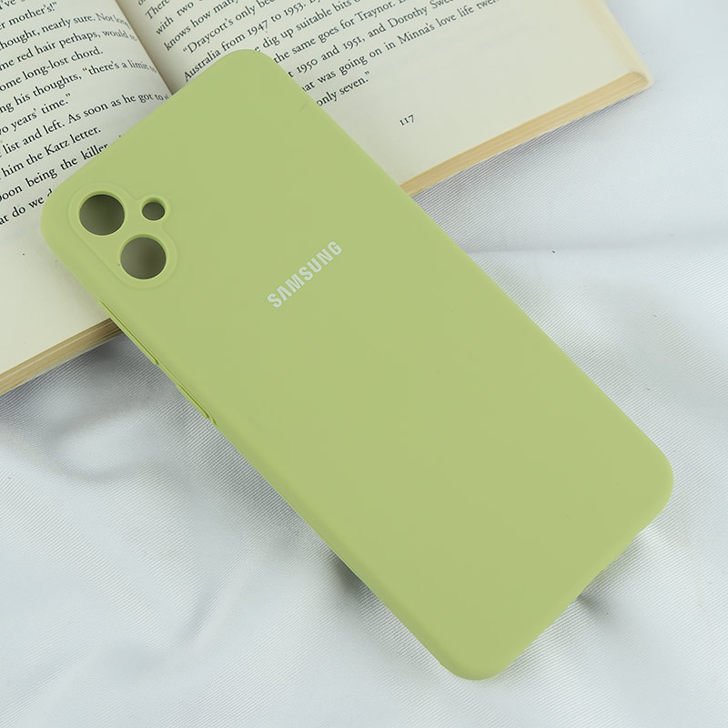 قاب سیلیکونی اصلی زیربسته سامسونگ Galaxy A05 محافظ لنزدار