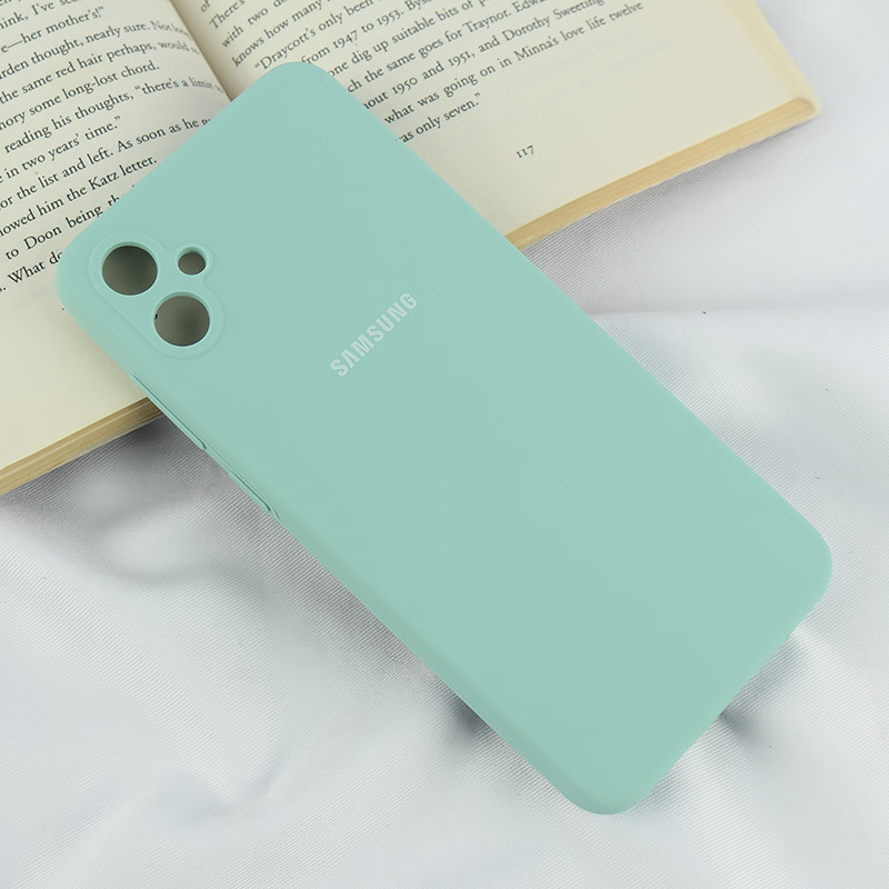 قاب سیلیکونی اصلی زیربسته سامسونگ Galaxy A05 محافظ لنزدار