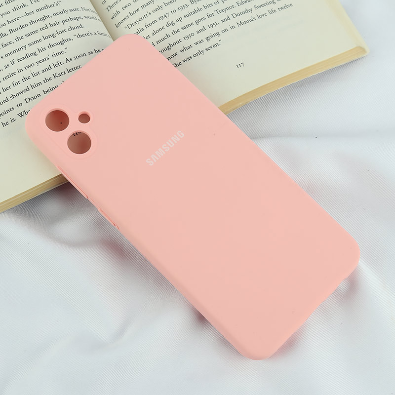 قاب سیلیکونی اصلی زیربسته سامسونگ Galaxy A05 محافظ لنزدار