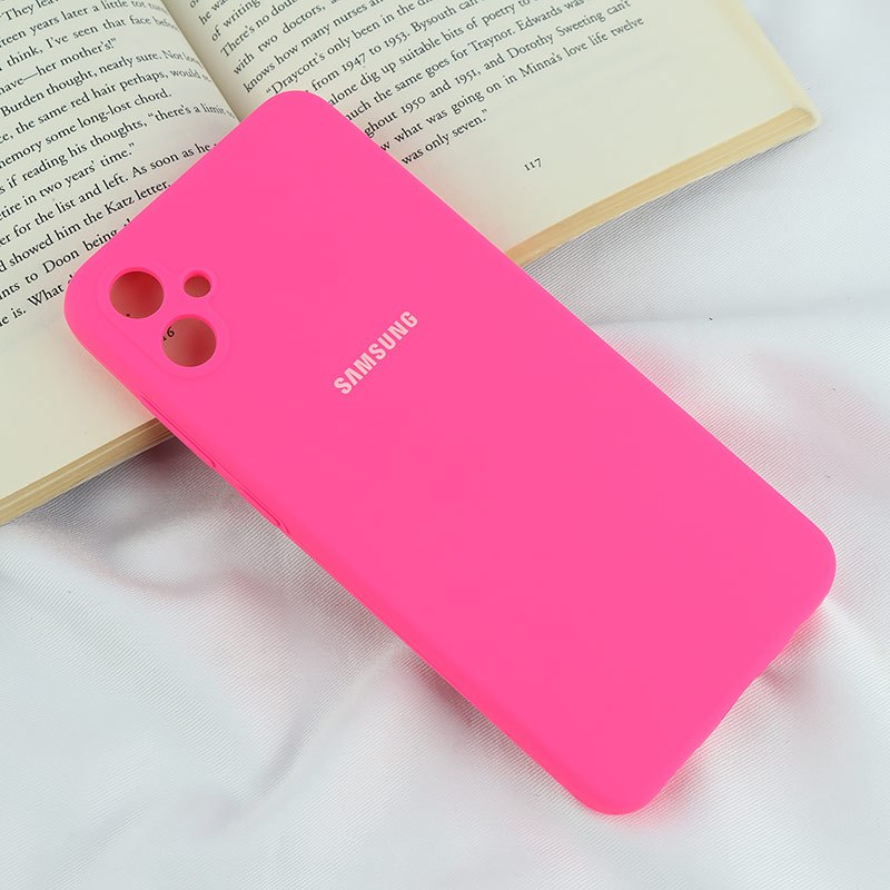 قاب سیلیکونی اصلی زیربسته سامسونگ Galaxy A05 محافظ لنزدار