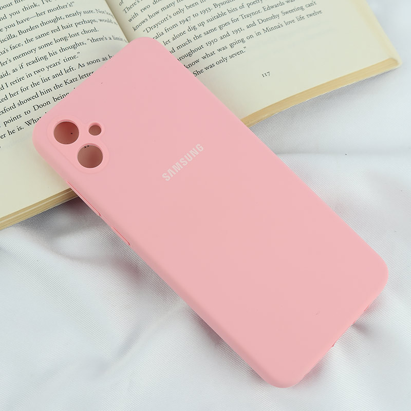 قاب سیلیکونی اصلی زیربسته سامسونگ Galaxy A05 محافظ لنزدار
