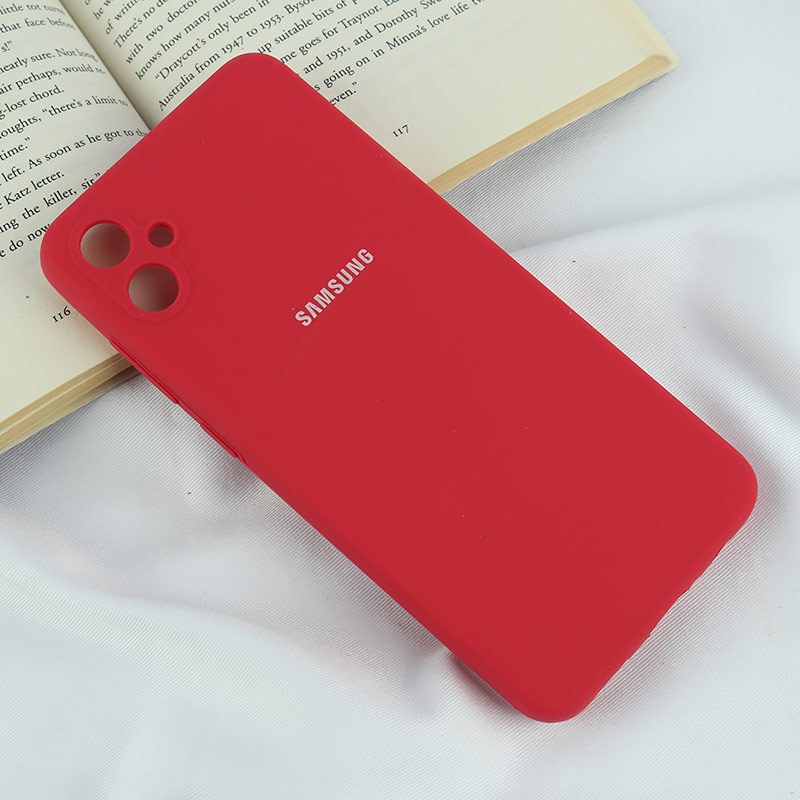 قاب سیلیکونی اصلی زیربسته سامسونگ Galaxy A05 محافظ لنزدار