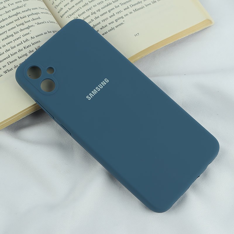 قاب سیلیکونی اصلی زیربسته سامسونگ Galaxy A05 محافظ لنزدار