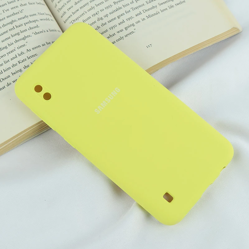 قاب سیلیکونی اصلی زیربسته سامسونگ Galaxy A10 محافظ لنزدار