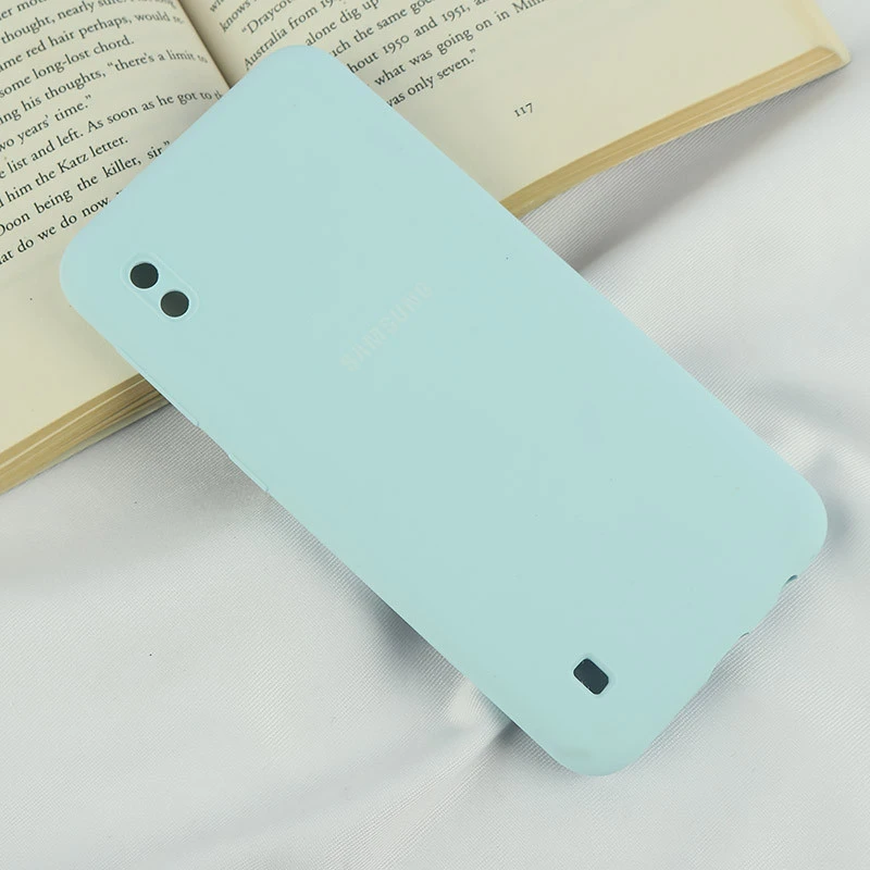 قاب سیلیکونی اصلی زیربسته سامسونگ Galaxy A10 محافظ لنزدار