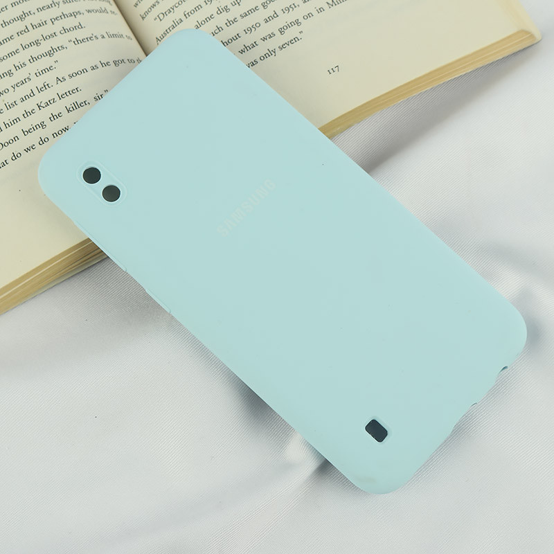 قاب سیلیکونی اصلی زیربسته سامسونگ Galaxy A10 محافظ لنزدار