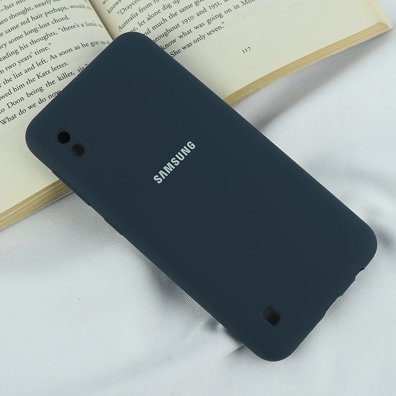 قاب سیلیکونی اصلی زیربسته سامسونگ Galaxy A10 محافظ لنزدار
