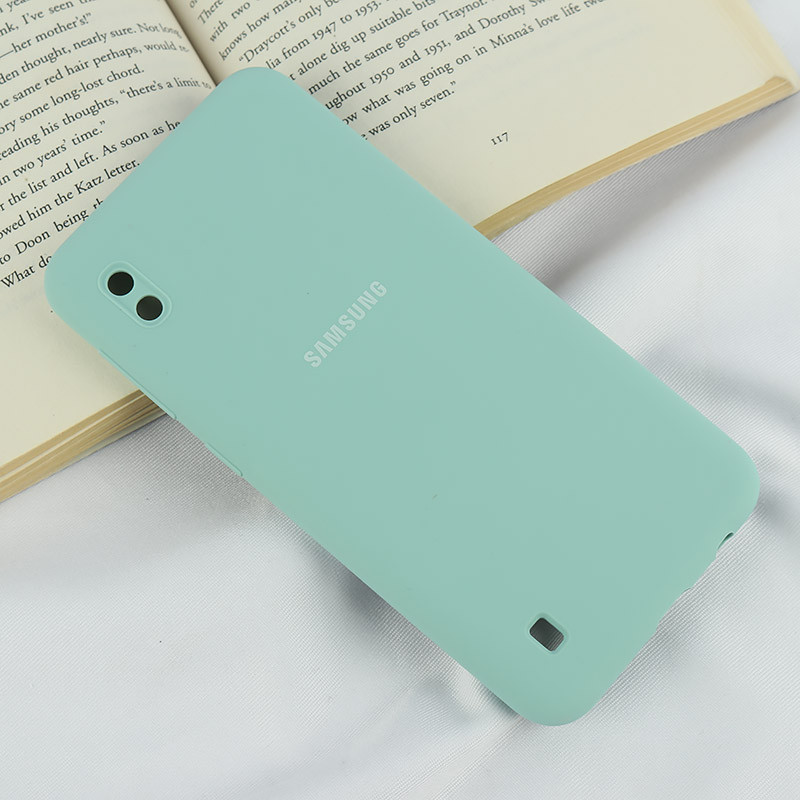 قاب سیلیکونی اصلی زیربسته سامسونگ Galaxy A10 محافظ لنزدار