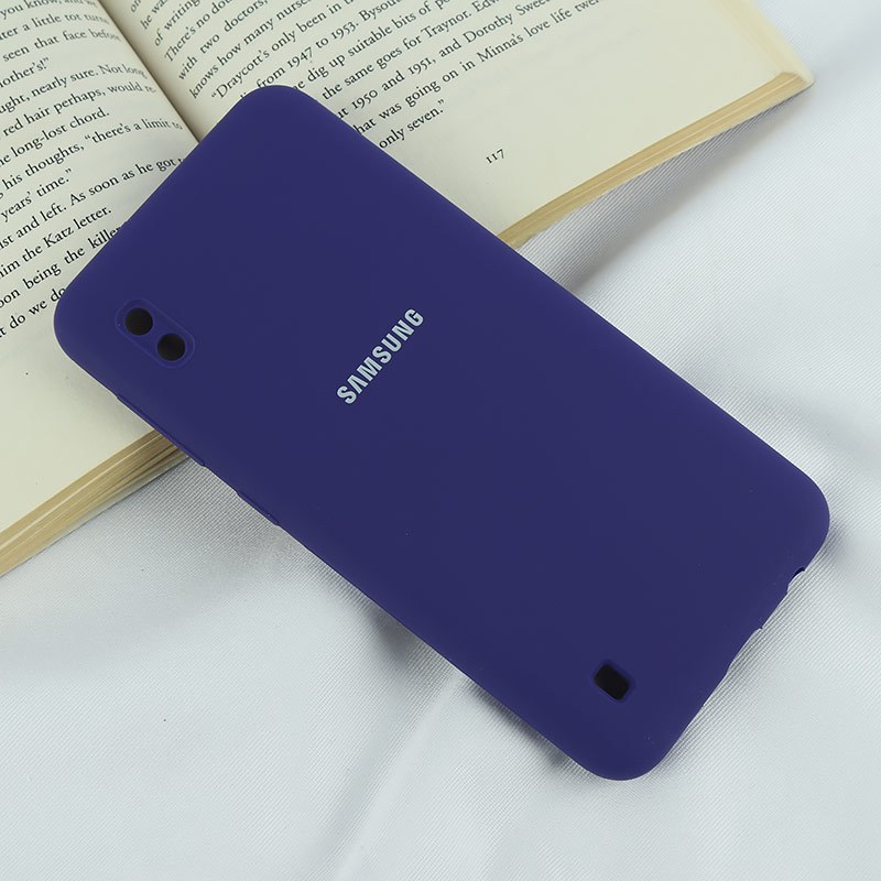 قاب سیلیکونی اصلی زیربسته سامسونگ Galaxy A10 محافظ لنزدار