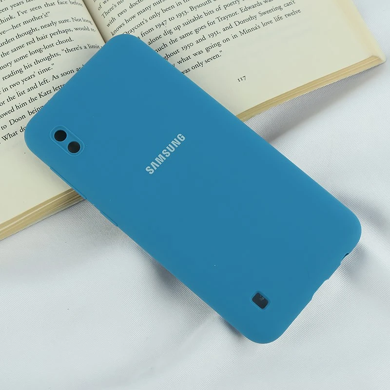 قاب سیلیکونی اصلی زیربسته سامسونگ Galaxy A10 محافظ لنزدار