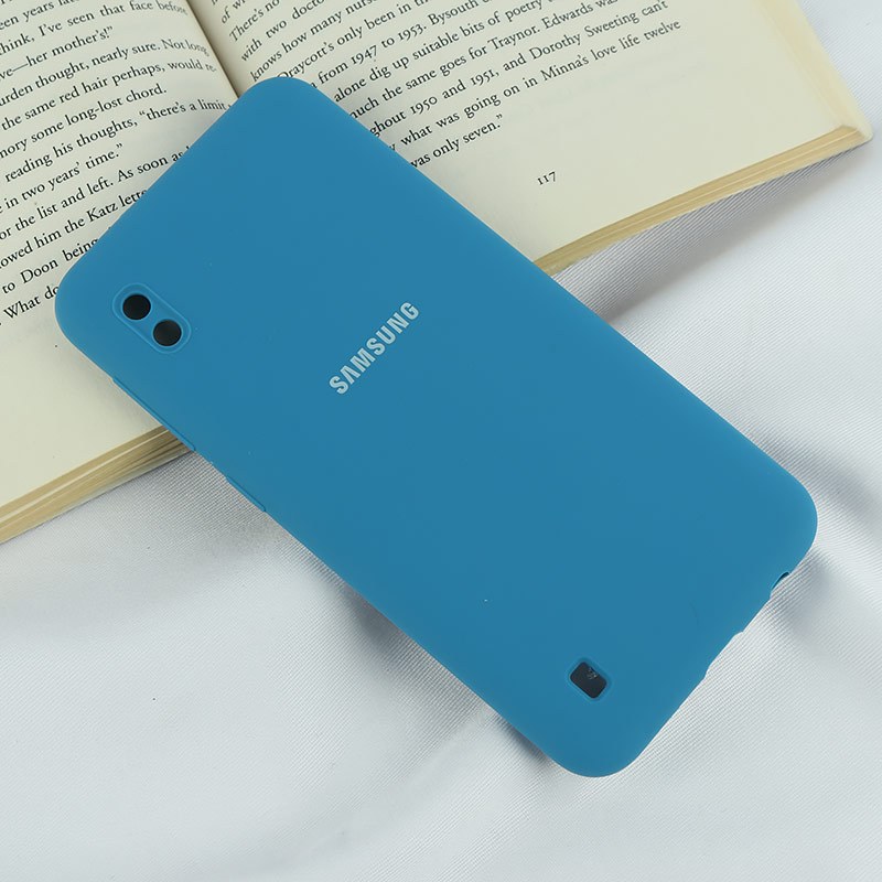 قاب سیلیکونی اصلی زیربسته سامسونگ Galaxy A10 محافظ لنزدار