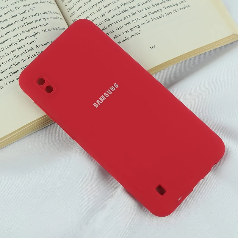 قاب سیلیکونی اصلی زیربسته سامسونگ Galaxy A10 محافظ لنزدار
