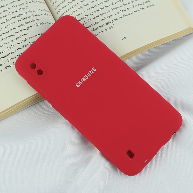 قاب سیلیکونی اصلی زیربسته سامسونگ Galaxy A10 محافظ لنزدار