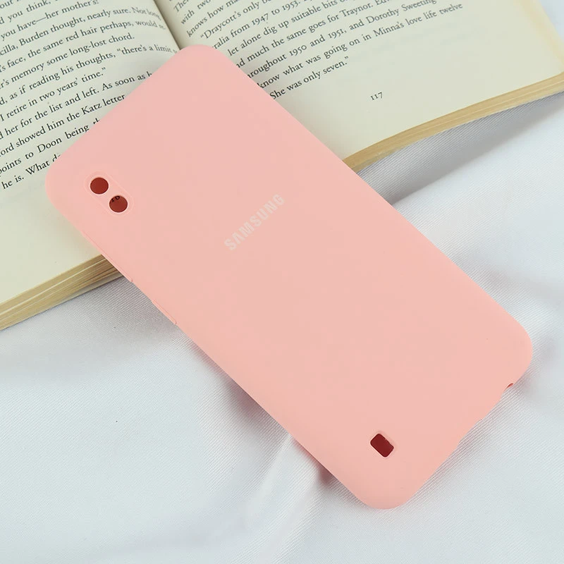 قاب سیلیکونی اصلی زیربسته سامسونگ Galaxy A10 محافظ لنزدار