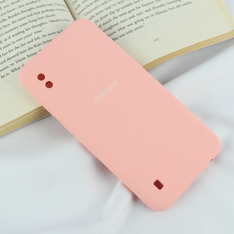 قاب سیلیکونی اصلی زیربسته سامسونگ Galaxy A10 محافظ لنزدار