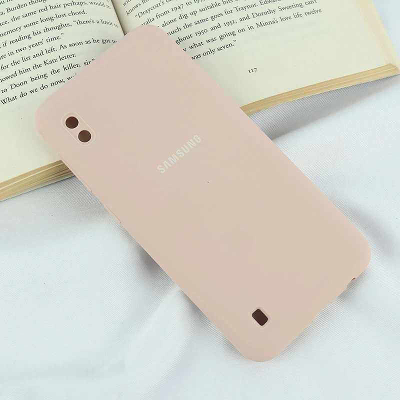 قاب سیلیکونی اصلی زیربسته سامسونگ Galaxy A10 محافظ لنزدار