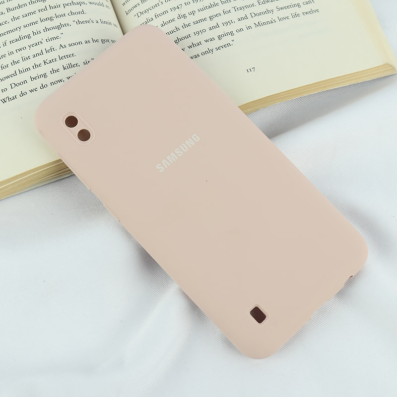 قاب سیلیکونی اصلی زیربسته سامسونگ Galaxy A10 محافظ لنزدار