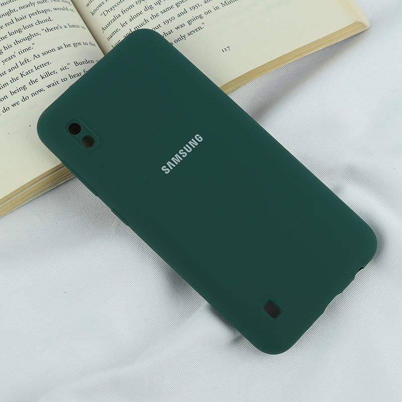 قاب سیلیکونی اصلی زیربسته سامسونگ Galaxy A10 محافظ لنزدار