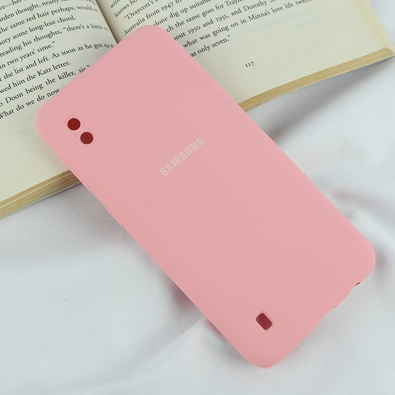 قاب سیلیکونی اصلی زیربسته سامسونگ Galaxy A10 محافظ لنزدار