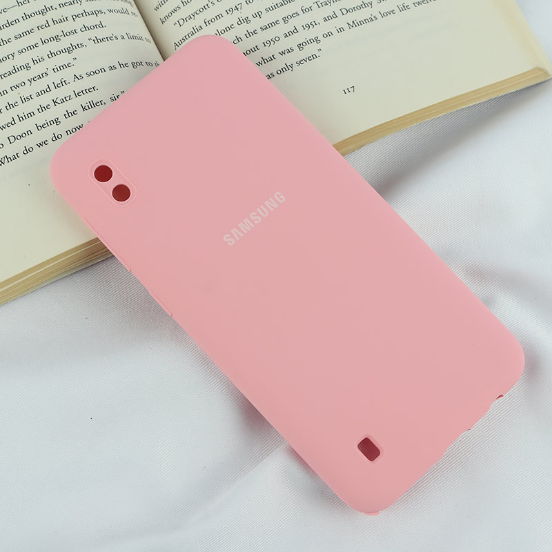 قاب سیلیکونی اصلی زیربسته سامسونگ Galaxy A10 محافظ لنزدار