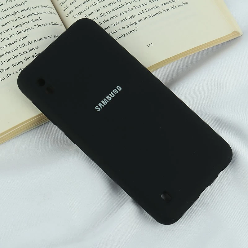 قاب سیلیکونی اصلی زیربسته سامسونگ Galaxy A10 محافظ لنزدار