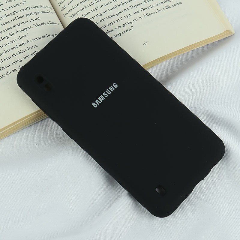 قاب سیلیکونی اصلی زیربسته سامسونگ Galaxy A10 محافظ لنزدار
