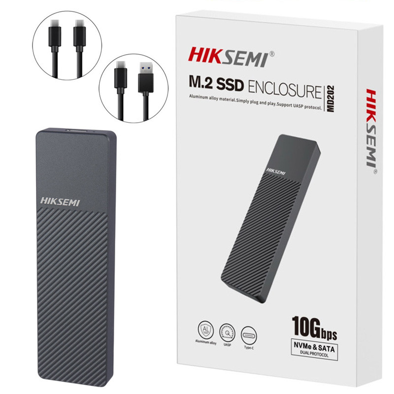 باکس هارد Hiksemi MD202 USB3.1/Type-C M.2 SSD