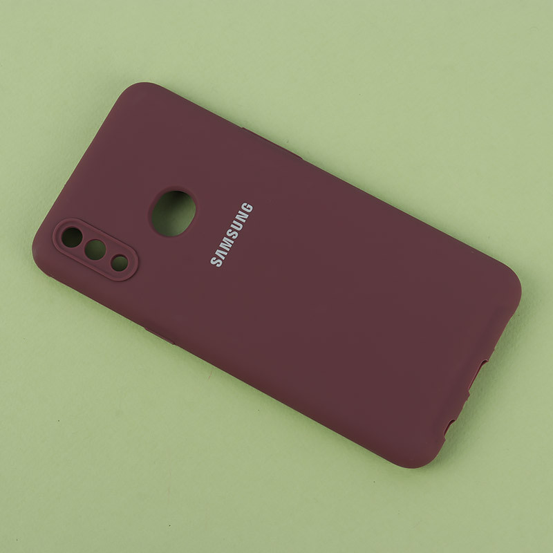 قاب سیلیکونی اصلی زیربسته سامسونگ Galaxy A10s محافظ لنزدار
