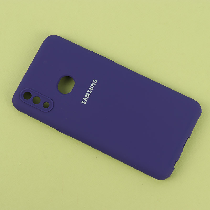 قاب سیلیکونی اصلی زیربسته سامسونگ Galaxy A10s محافظ لنزدار