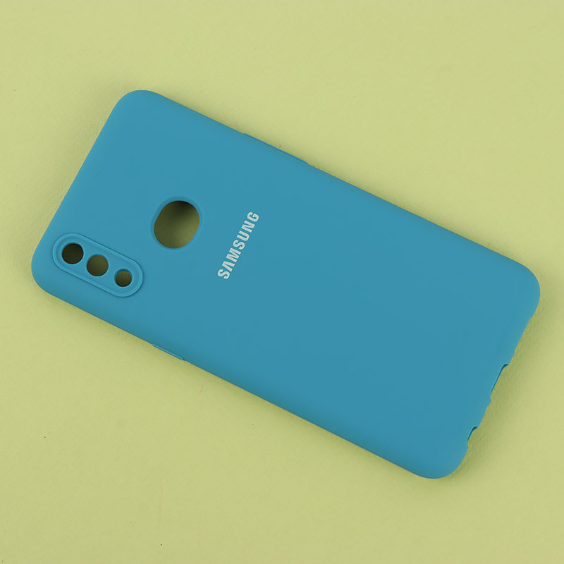 قاب سیلیکونی اصلی زیربسته سامسونگ Galaxy A10s محافظ لنزدار