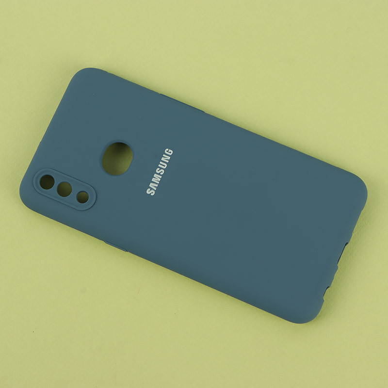 قاب سیلیکونی اصلی زیربسته سامسونگ Galaxy A10s محافظ لنزدار